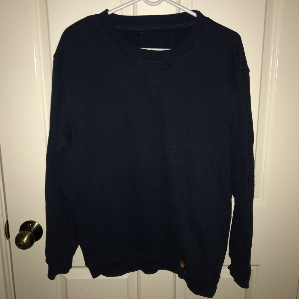 Navy Blue Oversized Sweater